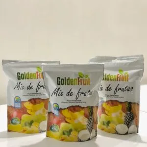 MIX DE FRUTAS DESIDRATADAS 50G - ABACAXI, JACA, BANANA E MANGA - COOPAITA
